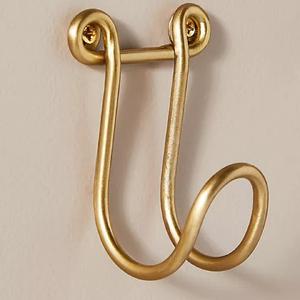 Gingko Leaf Quality <b>Towel</b> Holder for <b>Bathroom</b> Elegant Stylish Luxury High End <b>Towel</b> Holder Rack Brass Aluminum Stylish Organizer - Product Image 5