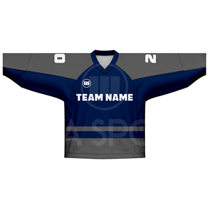 เสื้อผ้ากีฬาลาครอสคุณภาพสูงสำหรับผู้ชาย เสื้อเจอร์ซีย์ตาข่ายคอวีแบบระบายอากาศได้ดี สั่งทำได้ตามต้องการ สำหรับสโมสร โรงเรียน รับผลิตแบบ OEM - Product Image 2