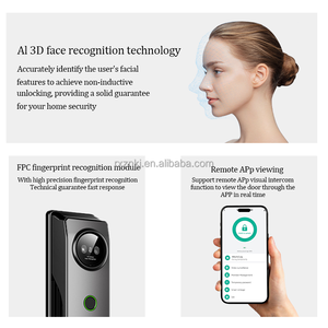 Lucchetto intelligente intelligente per serratura digitale intelligente con impronta digitale per esterno con serratura a controllo Wifi - Product Image 4