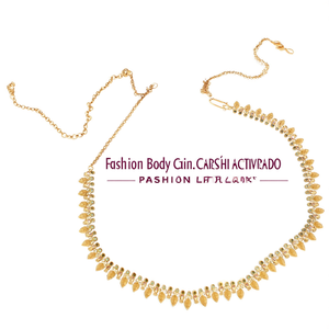 Fashion Body Chain-Lakshmi Engraved Hip Chain - Product Image 2