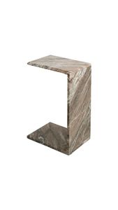 Latest Travertine Marble Modern Side <b>Table</b> Luxury Accent End <b>Table</b> Living Room Bedroom Furniture Decor - Product Image 5