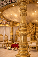 Mandap de mariage sud-indien traditionnel Manavarai au look majestueux, en bois Kanyadanam, détachable, moderne, portable, nouvelle arrivée
