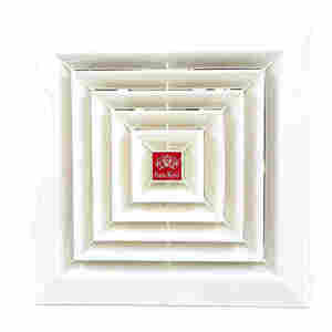 Ventilateur de garage automobile puissant en plastique gris/bleu/bleu clair, 3 vitesses, oscillant, avec lumière LED et télécommande, fabriqué au Vietnam - Product Image 3