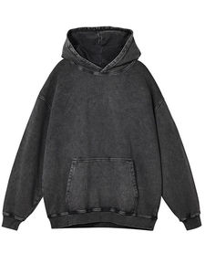 Article populaire : Sweats à capuche tricotés de haute qualité pour hommes et femmes, en mélange de coton, coupe oversize, avec tissu anti-rétrécissement - Product Image 5