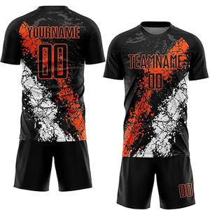 Tenue de football, ensemble de maillots de football avec nom du joueur, numéros d'équipe, design personnalisé, vente en gros de tenues de football - Product Image 2