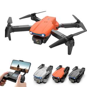 Drone E99 Pro pas cher avec double caméra 4K, pliable, transmission d'image HD WiFi, FPV, hélicoptère RC pour débutants, quadricoptère - Product Image 1