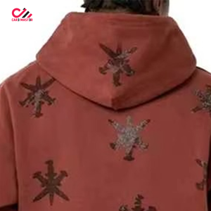 Chándal Informal con Capucha para Hombre, Personalizado de Alta Calidad, con Pedrería, Transpirable, Cómodo, Antiarrugas, Último Diseño - Product Image 5