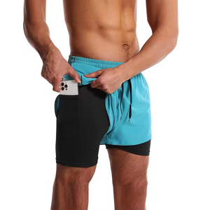 Pantalones Cortos Deportivos Casuales para Hombre, de Secado Rápido, Impermeables, Transpirables, Antiarrugas, Ecológicos, con Cierre de Cordón, para Actividades al Aire Libre - Product Image 5