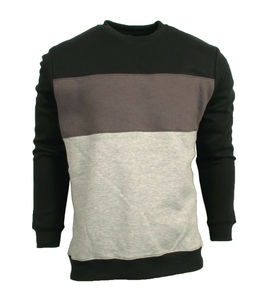 Ensemble de survêtements d'hiver imprimés de haute qualité, coupe-vent, respirant, avec fermeture éclair, en jersey cargo pour hommes, en soie/coton technique - Product Image 2