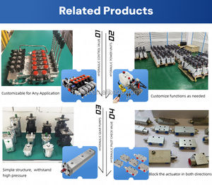 Válvula de Control Móvil Hidráulica P40-2 de Hierro Fundido de 5000 Psi para Montacargas, Rajadora de Troncos y Tractor - Product Image 5