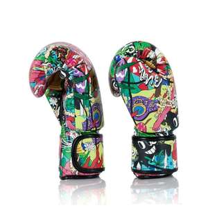 นวมชกมวย Fairtex รุ่น Top End คุณภาพสูง หนังพรีเมียม ผลิตตามสั่ง ระบายอากาศได้ดี สายรัดปรับได้ สำหรับทุกเพศ - Product Image 5