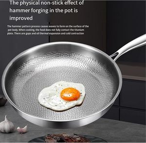 Titanium <strong>Pans</strong> <strong>for</strong> Cooking Non Stick 10 Uncoated Hammered Titanium Pro <strong>Frying</strong> <strong>Pan</strong> Butter Warmer Skillet Induction <strong>Oven</strong> Safe - Product Image 6