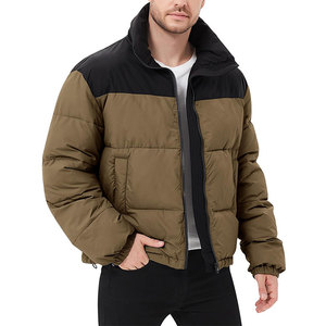 Chaqueta Acolchada Gruesa de Último Diseño, Más Vendida, con Cubierta Facial Completa, Resistente al Agua, Personalizable, Unisex, con Cuello Alto y Diseño de Parches - Product Image 2