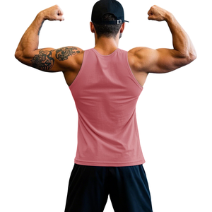 Débardeur Homme Personnalisé Sans Couture pour Fitness, Musculation et Entraînement – Maillot de Corps de Sport pour Hommes - Product Image 6