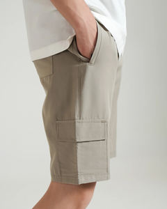 Pantalones Cortos Deportivos Personalizados para Hombre, de Poliéster/Algodón, Cintura Elástica Media, Cierre con Cordón, Bolsillos, Transpirables, de Secado Rápido, Tejido - Product Image 3