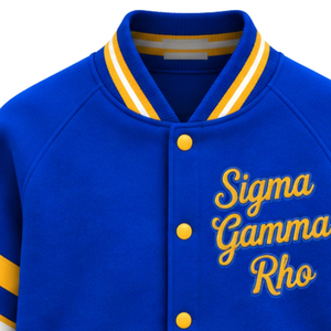 Blouson Bomber Zippé Personnalisé Sigma Gamma Rho pour Femmes – Veste Décontractée et Tendance pour Sororité Grecque – Vêtement d'Extérieur Stylé Streetwear – Vente en Gros - Product Image 3