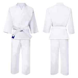 Nouveau type WTF, uniforme d'entraînement de taekwondo moderne blanc respirant, léger et personnalisé pour la compétition, kimono de jiu-jitsu - Product Image 1