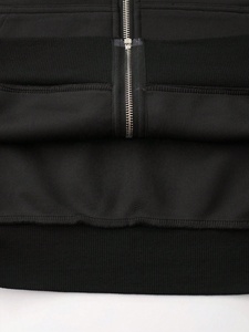 Sudadera con capucha de algodón para hombre al por mayor, con cremallera completa, diseño de pedrería, corte holgado, proveedor OEM de ropa urbana personalizada - Product Image 6