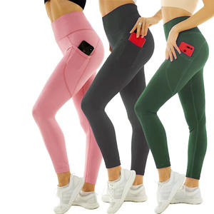 Leggings Deportivos Personalizados para Mujer, Cintura Alta, para Yoga y Gimnasio, Color OEM Personalizado - Product Image 1
