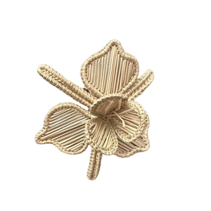 Floral Shape <b>Rattan</b> Napkin Ring For <b>Dining</b> <b>Table</b> Styling Enhances everyday meals with a natural and elegant <b>table</b> presentation - Product Image 1