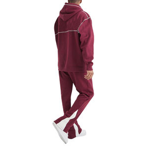 Conjunto deportivo informal de invierno para hombre, estilo streetwear, hecho a medida, 100% algodón, con capucha, forro polar transpirable. - Product Image 2