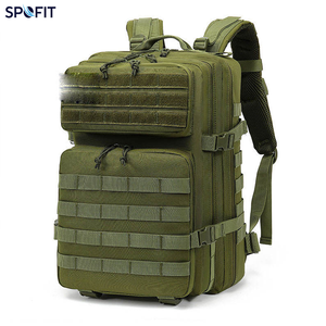 Short Trips Riding Tactical <b>Backpack</b>-Waterproof <b>Nylon</b> Camouflage Polyester Lining Fashion Style Unisex Use 36-56L Capacity - Product Image 5