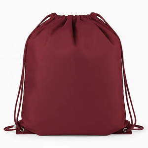 Custom Logo <b>Drawstring</b> Bag Lightweight Durable Gym Sports <b>Backpack</b> for Travel Daily Use Wholesale - Product Image 5