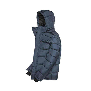 Shinny Hooded Puffer Jacket High Quality Casual Wear Winter <b>Bubble</b> <b>Coat</b> Lightweight Warm Soft Padded Jacket For Men - Product Image 3
