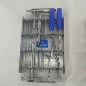 Juego de Instrumentos Quirúrgicos Ortopédicos de Acero Inoxidable de Primera Calidad, Kit de Extracción de Tornillos Rotos, Extractor de Tornillos Quirúrgicos con Estuche, CE ISO - Product Image 3
