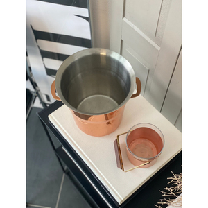 Matte Finishing Metal Copper Made <b>Ice</b> Bucket Insulated for Longer Retention for Parties Premium <b>Ice</b> Bucket Drink Accessories - Product Image 6