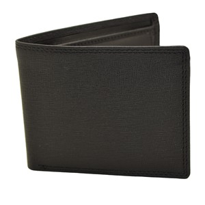 Portefeuille Homme en Cuir Véritable Saffiano à Trois Volets, Fermeture Ouverte, Anti-RFID, Porte-Cartes de Crédit Tendance avec Fenêtre d'Identité - Product Image 5