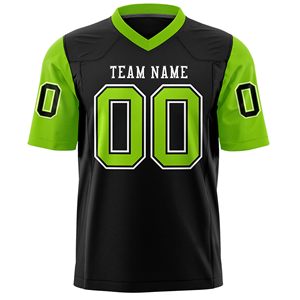 Nuevos Diseños de Camisetas de Fútbol Americano 100% Algodón Transpirable de Secado Rápido para Hombre y Mujer, Logotipo Frontal de los 32 Equipos - Product Image 3