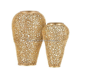 Aluminum Casting <b>Flower</b> <b>Vases</b> Pot <b>for</b> Home & Table Decoration Item at Low Cost <b>for</b> <b>Sale</b> High Quality <b>Flower</b> Pot - Product Image 3