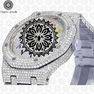 Charm_Jewells Luxury <b>Mechanical</b> <b>Watch</b> Stainless Steel Band Round Case 40mm Luminous Folding Clasp Women's Fashion - Product Image 4