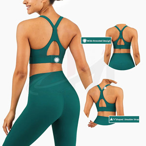 Nouveaux modèles de soutien-gorge de sport et leggings pour ensemble de yoga pour femme, vente en gros, impression de logo personnalisé, nouveaux arrivages, marque. - Product Image 4