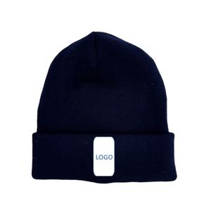 Bonnet tricoté unisexe 100% coton avec logo personnalisé Design ODM pour femmes et hommes Impression numérique - Product Image 4