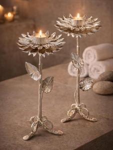 Candelabro de Metal con Forma Redonda, Resistente al Calor, Decoración para el Hogar - Product Image 4