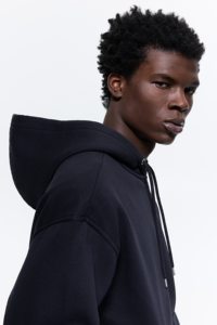 เสื้อฮู้ดดี้โอเวอร์ไซส์คุณภาพสูงสำหรับทุกเพศ ออกแบบเองได้ เสื้อฮู้ดดี้ผ้าฝ้ายฟลีซ สไตล์ลำลองแนวสตรีทแวร์ - Product Image 2
