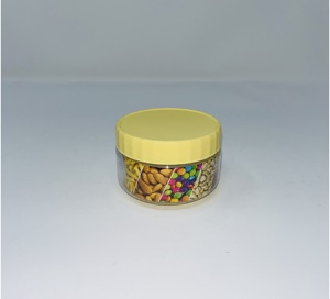 Recipiente Redondo Transparente de Plástico para Alimentos para Mascotas, Frasco de Almacenamiento de Alimentos de 150 ml - Product Image 3