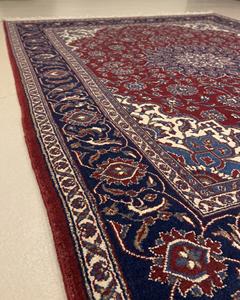 Alfombra DECORDEC de Lana Antideslizante, Ecológica, Moderna, con Diseño Floral, Borde Botánico Ornamental, de Lujo para Sala de Estar - Product Image 2