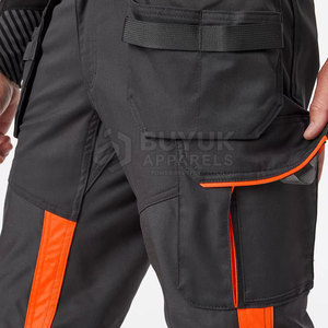 Pantalones de Trabajo Duraderos, Transpirables y de Secado Rápido, para Construcción, Mecánica Industrial, Trabajo Pesado al Aire Libre, Diseño Reforzado con Múltiples Bolsillos - Product Image 4