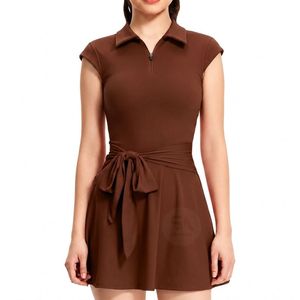 Vestido Deportivo Profesional de Tenis, Sin Mangas, con Cuello Polo, de Secado Rápido, Transpirable, que Absorbe la Humedad y Ligero - Product Image 2