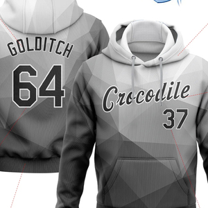 Youth Adult Sports Hoodies Full Sublimation Breathable Quick Dry Performance Wear Custom Team Design - Product Image 3