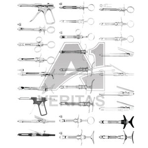 A-1 VERITAS เข็มฉีดยาสแตนเลสสตีลสำหรับทันตกรรมแบบมืออาชีพ เครื่องมือฉีดดูดสำหรับการดูแลช่องปาก เครื่องมือทางคลินิกแบบใช้ซ้ำได้ - Product Image 4