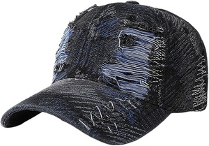 Gorra de Béisbol de Mezclilla, 6 Paneles, Ajustable, Unisex, Estilo Casual, Color Sólido, Algodón Lavado, Talla Adulto 56-58CM - Product Image 6