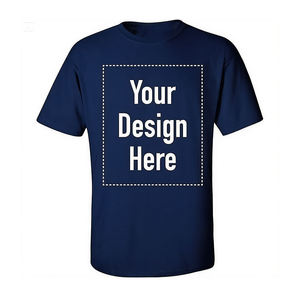 T-shirt personnalisé pour homme, col rond, manches courtes, 100% coton jersey, coupe décontractée, respirant, 180g, motif lettres - Product Image 2