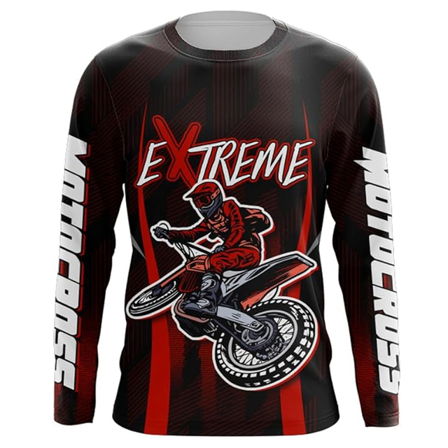 Custom Motocross Jersey Custom Made Blank Motorcycle Auto Racing Wear Long Sleeve Team Wear Bike Motorcycle Jersey Pakistan 2026