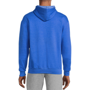 Sweat à capuche zippé décontracté pour homme en polyester/coton, coupe régulière, 300 GSM, en molleton tricoté teint uni, respirant pour l'hiver - Product Image 2