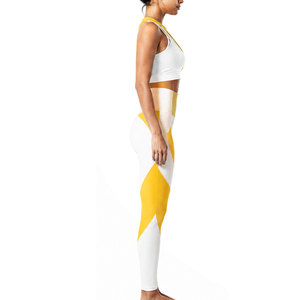 Ensemble de sport élégant pour les cours de fitness et les séances d'entraînement - Best-seller - Ensemble de gym côtelé sans coutures pour femmes - Product Image 3
