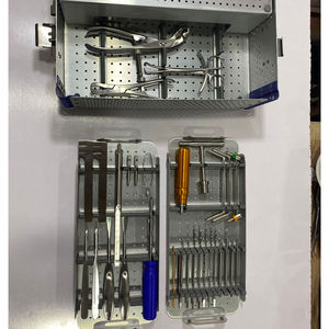Juego de Instrumentos Quirúrgicos de Acero Inoxidable de Primera Calidad para Fragmentos Pequeños, Instrumentos Quirúrgicos para Huesos de Extremidades Superiores, Herramientas Quirúrgicas Manuales de Alta Calidad, CE - Product Image 1